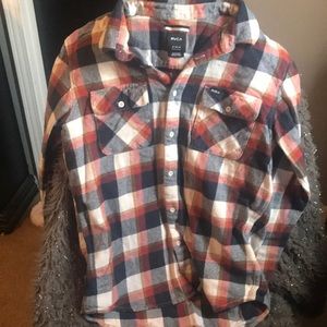 Mens flannel dress shirt